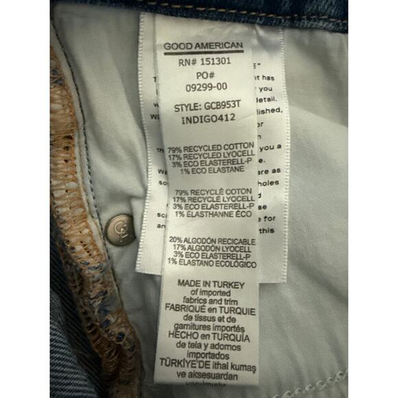 Good American Blue Flare Jeans - Picture 7 of 9